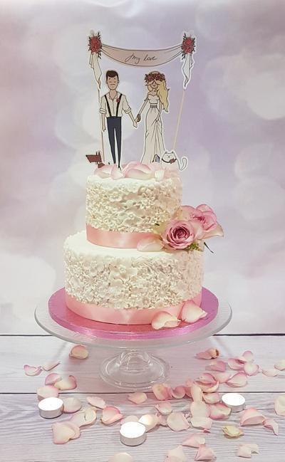 Wedding cake - Cake by Justyna Rebisz 