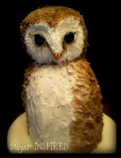 Owl cake - Cake by Sugar Inspired 