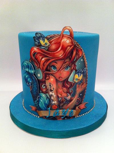 Little mermaid cake - Cake by Amanda sargant