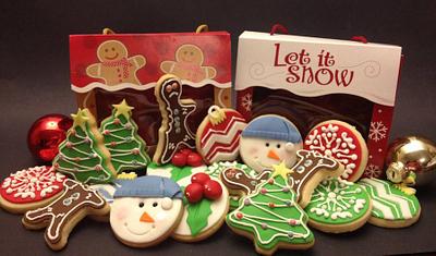 Holiday shortbread cookies - Cake by Jennifer Jeffrey