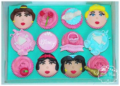 Disney Princess cupcakes - Cake by Little Miss Cupcake