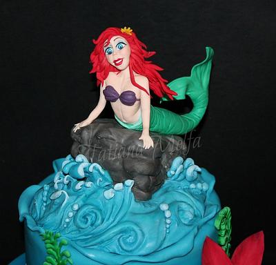 Little mermaid - Cake by Tatiana Melfa