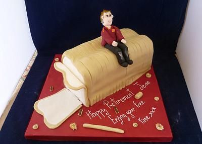 Bakery Retirement - Cake by Julie Paris