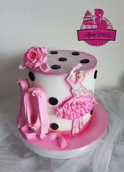 Ballerine girl cake - Cake by AzraTorte