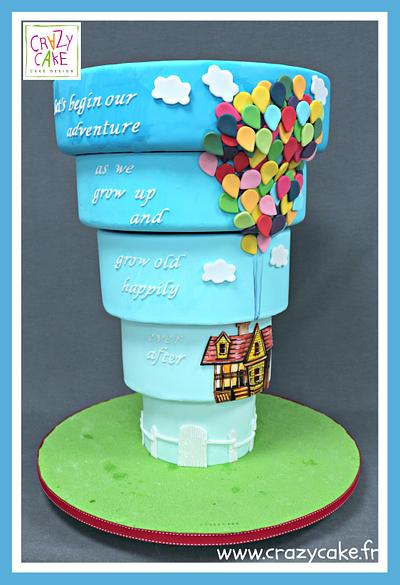 Up up up and away - Cake by Crazy Cake