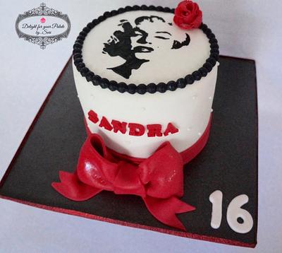 Marilyn Monroe  - Cake by Delight for your Palate by Suri