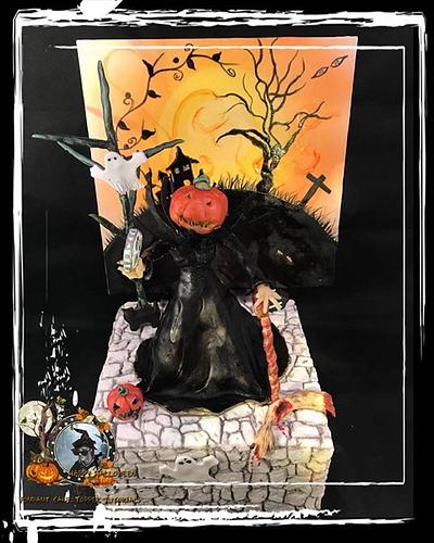 Halloween collab 2017  - Cake by Top Pie Design
