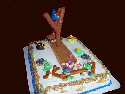 Angry Birds Bowling - Cake by Bambi Pruch