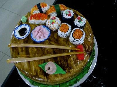 Sushi Cake - Cake by Thia Caradonna