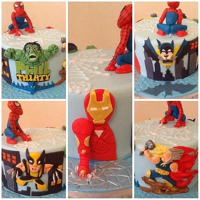 Tickety Boo - Marvel Heros - Cake by Tickety Boo Cakes