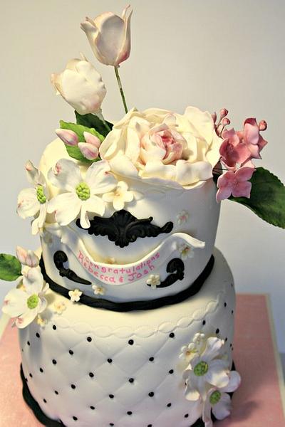 June Engagement Cake - Cake by Sam M
