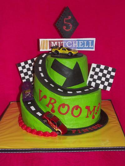 Race Car Cake! - Cake by Jacque McLean - Major Cakes