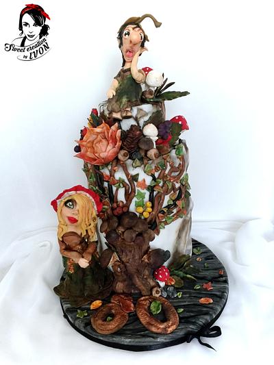 Magic forest - Cake by Ivon