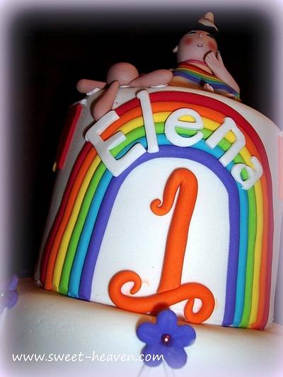 Elena 1st Year - Cake by Sweet Heaven Cakes