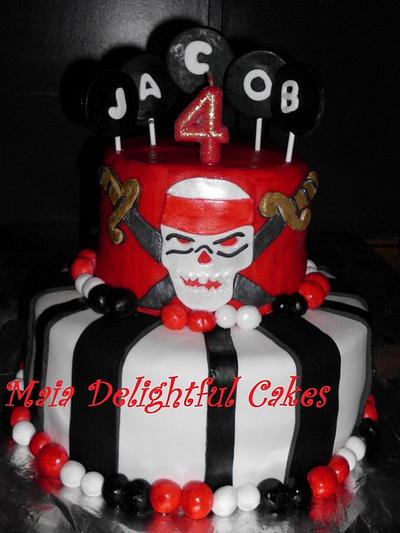 Pirate Cake - Cake by Rita's Cakes