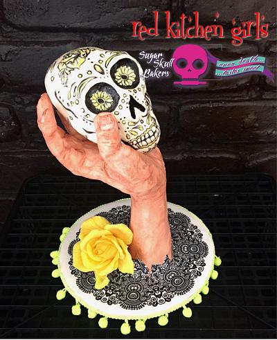 I knew him well (and he was strange) Sugar Skull Bakers 2015 - Cake by Zoe Byres