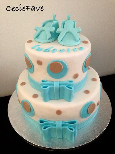 Baptism cake - Cake by CecieFave by Cecilia Favero