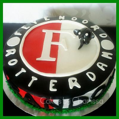 Feyenoord cake - Cake by Take a Bite