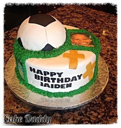 Soccer Time!!! - Cake by Manuel Pruitt