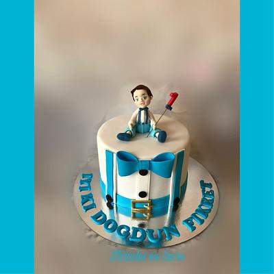 Baby boy cake - Cake by miracles_ensucre