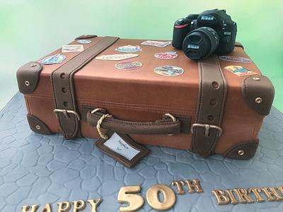 Travels & Camera - Cake by Canoodle Cake Company