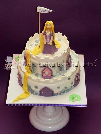 Tangled cake - Cake by tweetylina