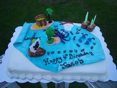 Pirate Ship Cake - Cake by JensDesigns