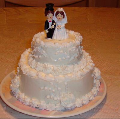 Mini Anniversary cake - Cake by Julia 
