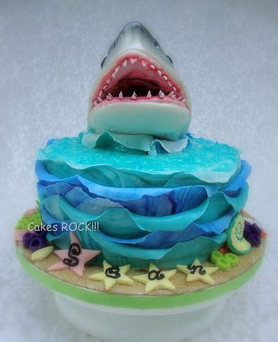 Shark!!! - Cake by Cakes ROCK!!!  
