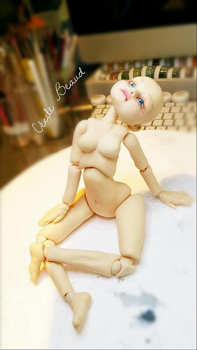 sugar articulated doll - Cake by Cécile Beaud