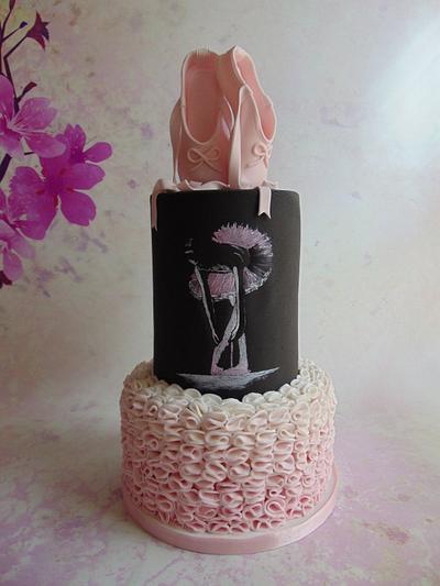 The Ballerina Cake - Cake by For the love of cake (Laylah Moore)