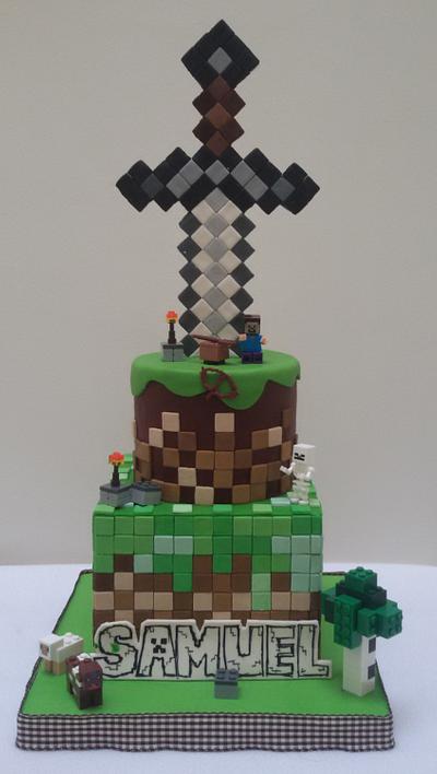 Minecraft - Cake by Astried