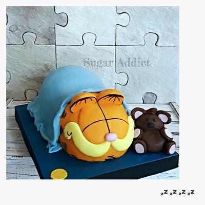 Garfield - Cake by Sugar Addict by Alexandra Alifakioti
