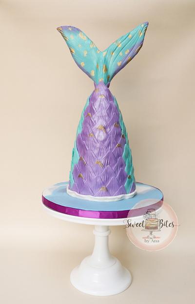 Mermaid Tail Cake - Cake by Sweet Bites by Ana