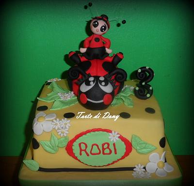 Lady Bug and little bug - Cake by Donatella Bussacchetti