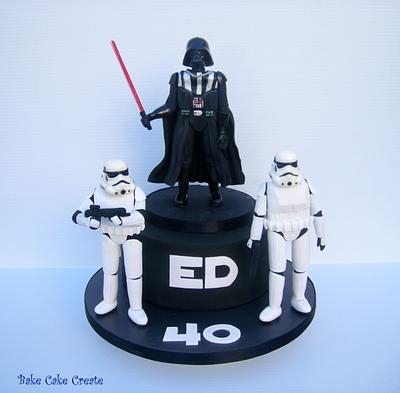Star Wars 40th - Cake by Karen Geraghty