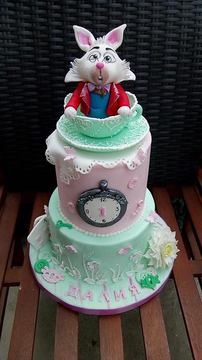 Alice in Wonderland - Cake by SvetlaQnkova