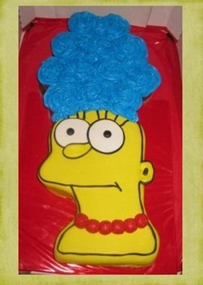Marge Simpson - Cake by GinaMaria