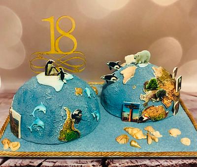 Hemisphere cake - Cake by Renatiny dorty
