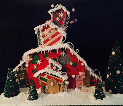 Gingerbread Castle - Cake by Sweet Mayhem Unique Cakes and Pastries
