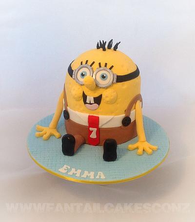 Spongebob Minion - Cake by Fantail Cakes