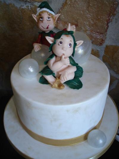 Christmas Elves - Cake by Elsa Costa