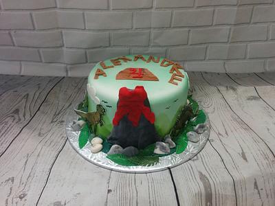 Dinosaure cake - Cake by sucresucre