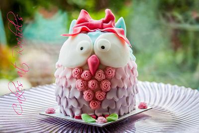 Teeny Tiny Owl - Cake by CakesAtRachels