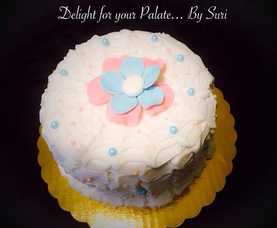 Ruffles cake - Cake by Delight for your Palate by Suri