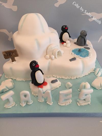 Pingu & Friends  - Cake by Sadie Smith
