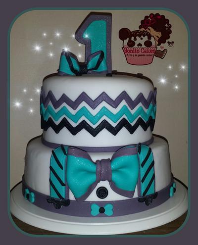 Bow Cake!! - Cake by Bonito Cakes "Arte q se puede comer"