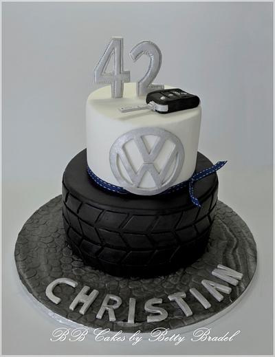 VW cake  - Cake by Betty Bradel