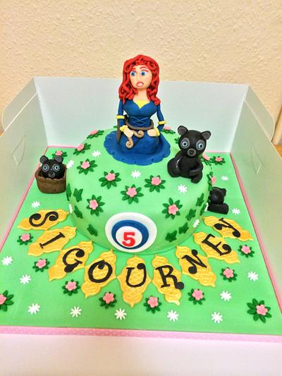 Brave  - Cake by Kirsty 