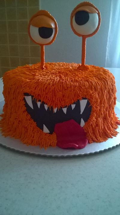 Monster cake - Cake by Fondantfantasy